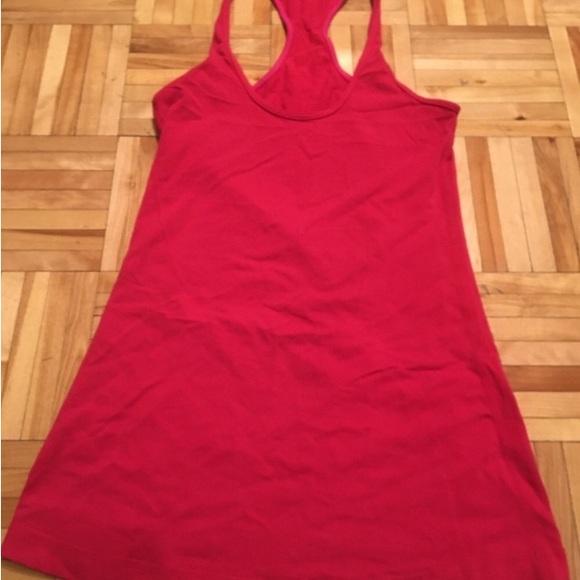 Hot Pink lululemon 👚 racer back t shirt - Picture 2 of 4